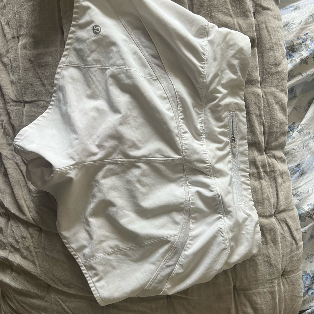 lululemon athletica White Athletic Shorts